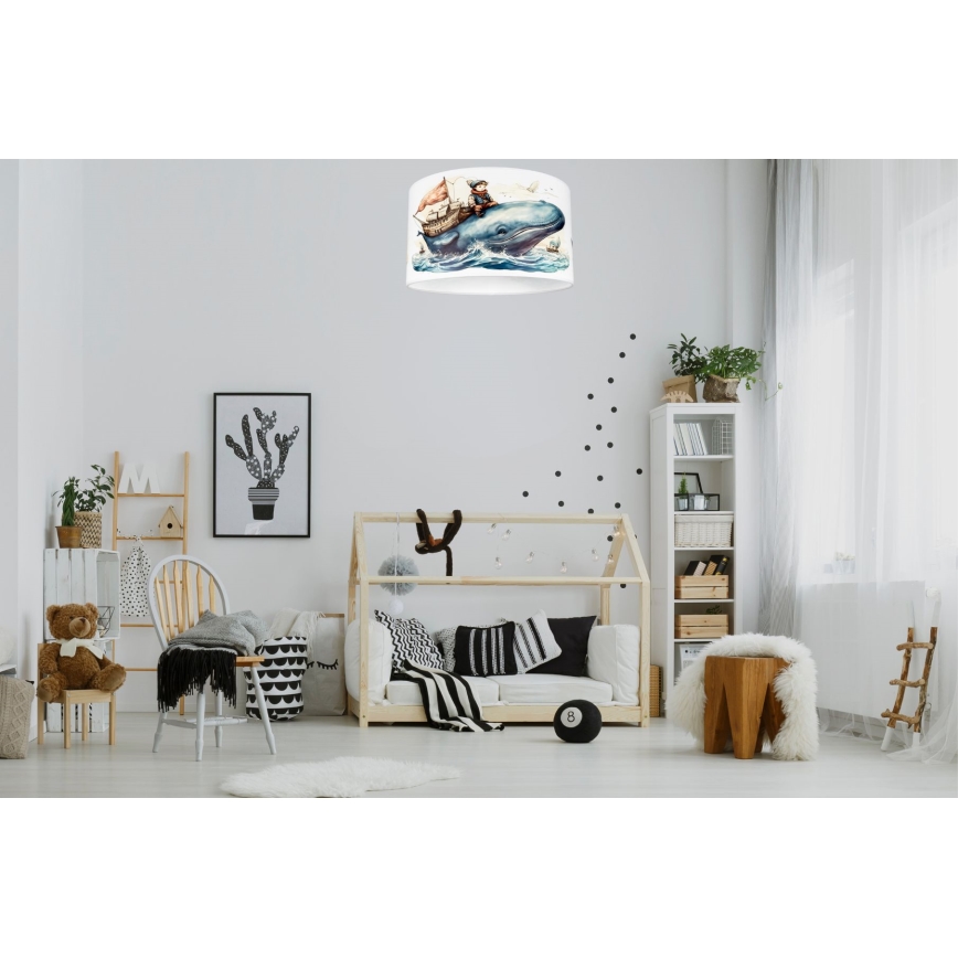 Iluminação de teto de criança OCEAN 1xE27/60W/230V