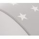 Iluminação de teto de criança STARS GREY 2xE27/60W/230V cinzenta