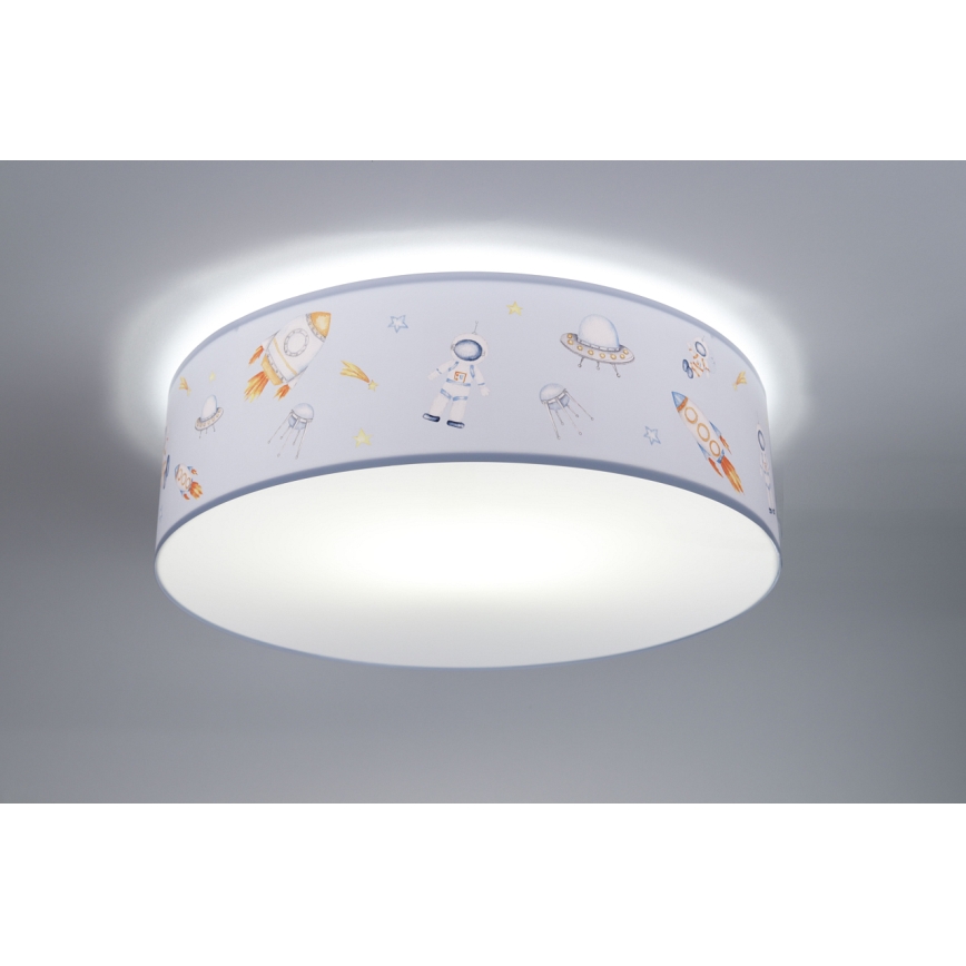 Iluminação de teto de criança SWEET DREAMS 2xE27/60W/230V diâmetro 40 cm