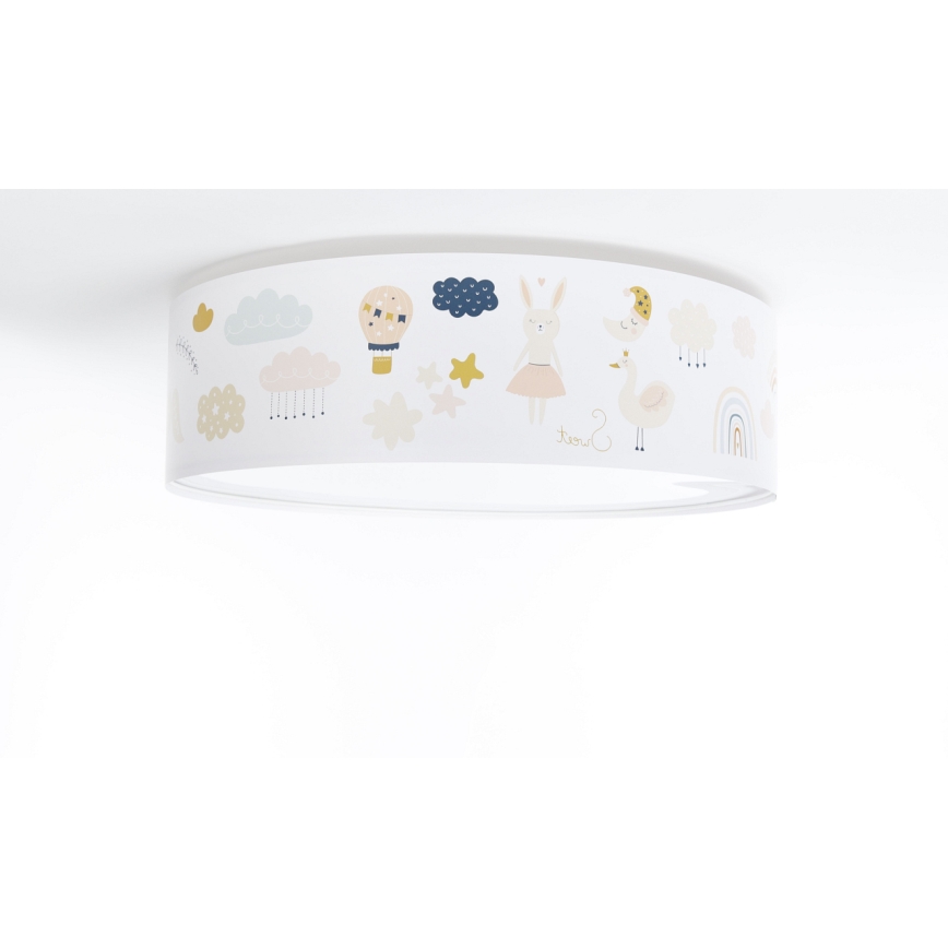 Iluminação de teto de criança SWEET DREAMS 2xE27/60W/230V diâmetro 40 cm