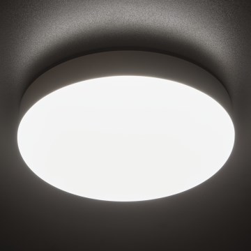 Iluminação de teto de trabalho LED com sensor de movimento IPER LED/26W/230V IK10 IP65 redondo branco