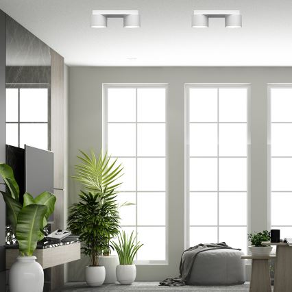 Iluminação de teto DIXIE 2xGX53/11W/230V branca