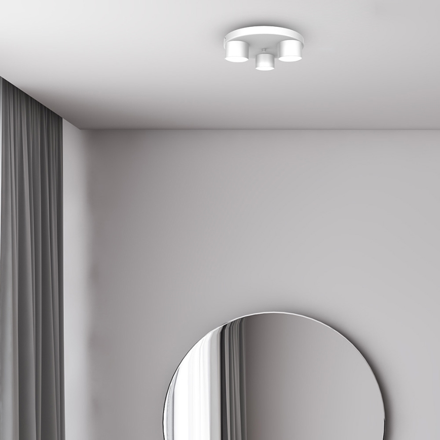 Iluminação de teto DIXIE 3xGX53/11W/230V branca