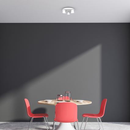 Iluminação de teto DIXIE 3xGX53/11W/230V branca