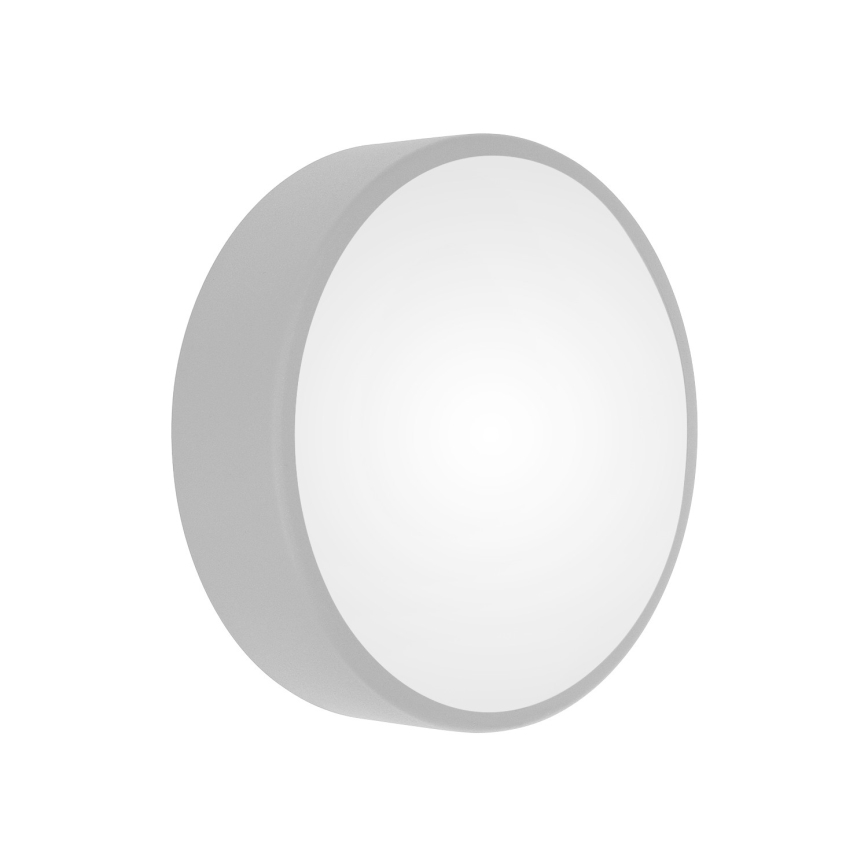 Iluminação de teto exterior com sensor CLEO 2xE27/24W/230V d. 30 cm cinzento IP54