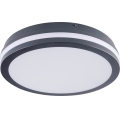 Iluminação de teto exterior LED BENO LED/24/30W/230V 3000/3500/4000K IP65 antracite redondo