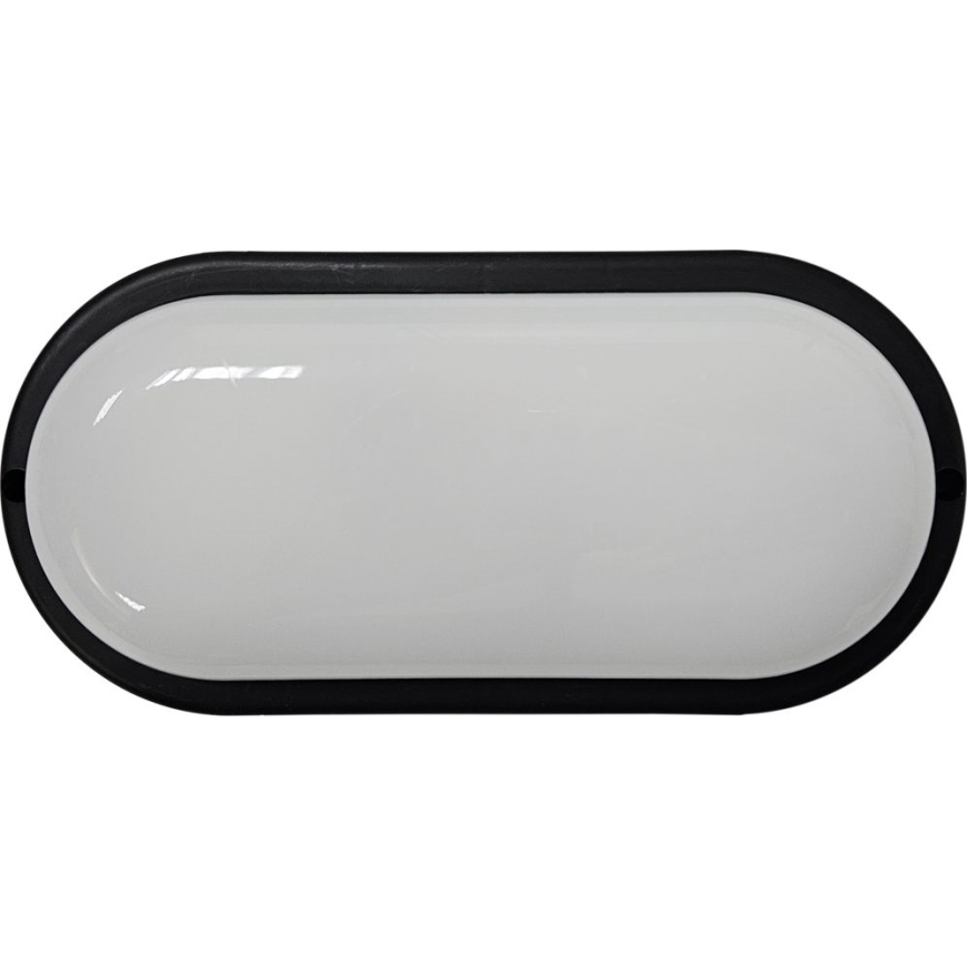 Iluminação de teto exterior LED LED/15W/230V 4200K 20x9,8 cm IP64 preto