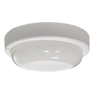 Iluminação de teto exterior LED LED/15W/230V 4200K diâmetro 15,5 cm IP64 branco