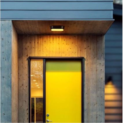 Iluminação de teto exterior LED LED/8W/230V IP54 preto