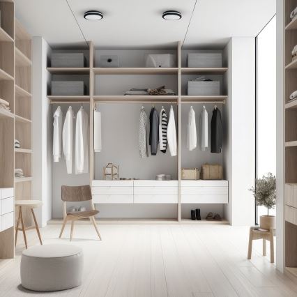 Iluminação de teto exterior LED MARLON LED/12W/230V 4000K IP54 preto