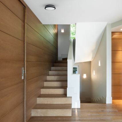 Iluminação de teto exterior LED MARLON LED/18W/230V 4000K IP54 preto