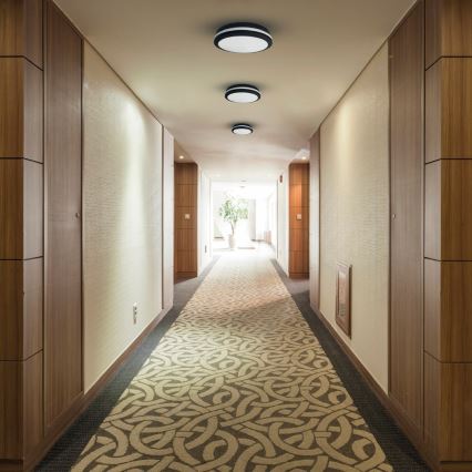 Iluminação de teto exterior LED MARLON LED/48W/230V 4000K IP54 preto