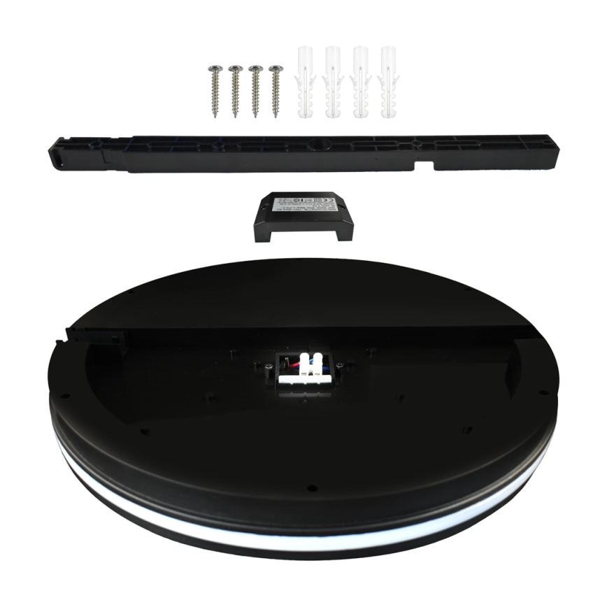 Iluminação de teto exterior LED MARLON LED/48W/230V 4000K IP54 preto