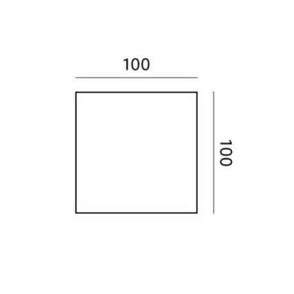 Iluminação de teto exterior LED RIKO 2xLED/4W/230V white IP44