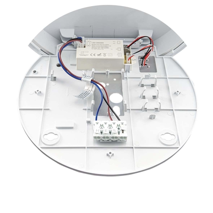 LED Regulação exterior teto iluminação STROPY LED/12/15/18/22W/230V 3000/4000/6000K IP65 preto