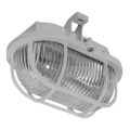 Iluminação de teto exterior OVAL 1xE27/60W/230V IP44 cinzento
