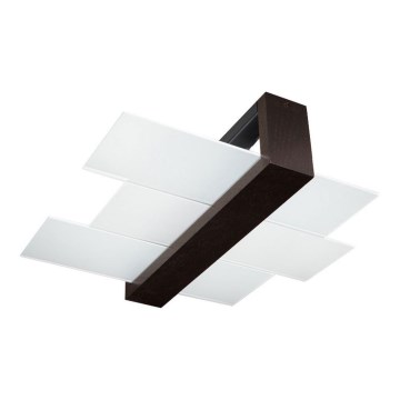 Iluminação de teto FENIKS 2 2xE27/60W/230V Bétula/faia/wenge