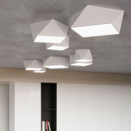 Iluminação de teto HEXA 1xE27/60W/230V branco