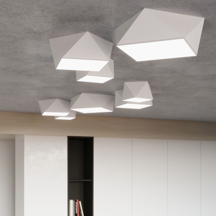 Iluminação de teto HEXA 1xE27/60W/230V branco