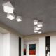 Iluminação de teto HEXA 2xE27/60W/230V branco