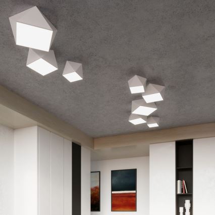 Iluminação de teto HEXA 2xE27/60W/230V branco