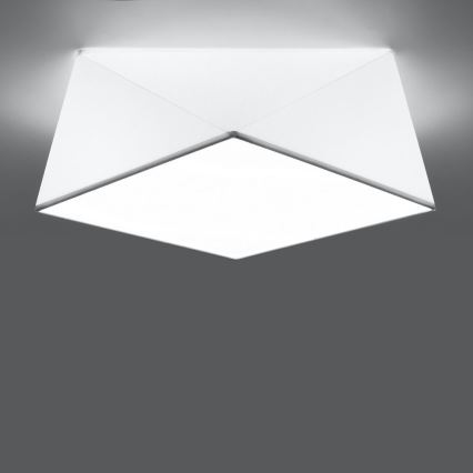 Iluminação de teto HEXA 2xE27/60W/230V branco