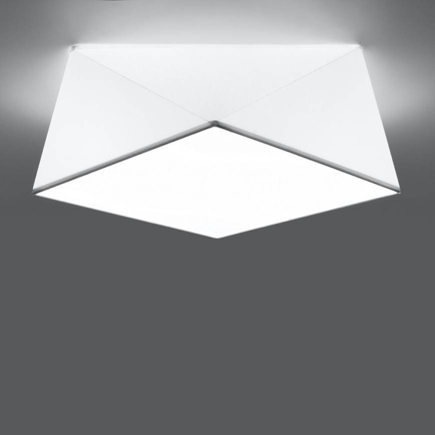 Iluminação de teto HEXA 2xE27/60W/230V branco