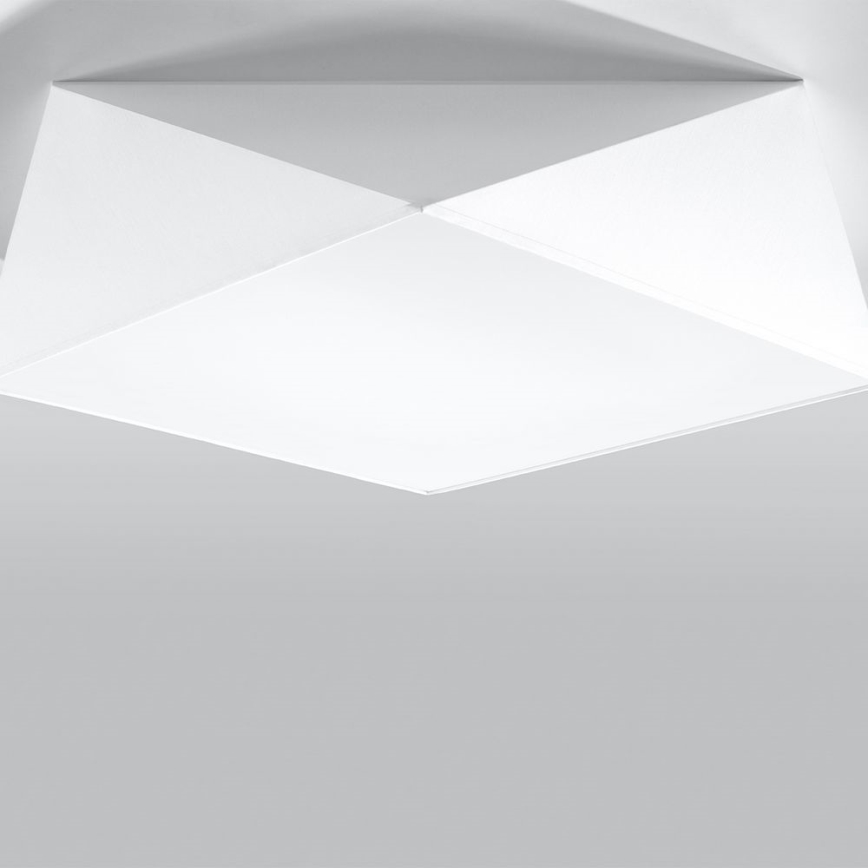 Iluminação de teto HEXA 3xE27/60W/230V branco