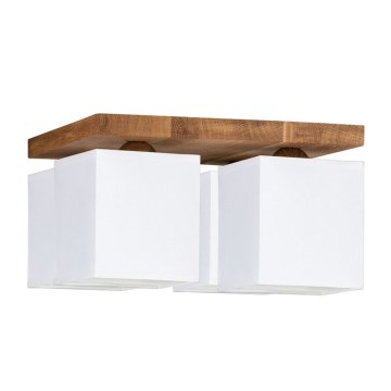 Iluminação de teto INGER 4xE27/25W/230V carvalho