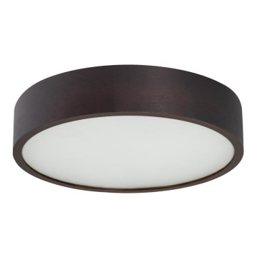 Iluminação de teto JASMIN 2xE27/20W/230V pinho ø 37,5 cm wenge