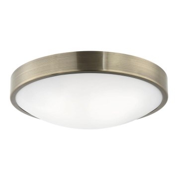 Iluminação de teto JONAS 2xE27/60W/230V diâmetro 36 cm pátina