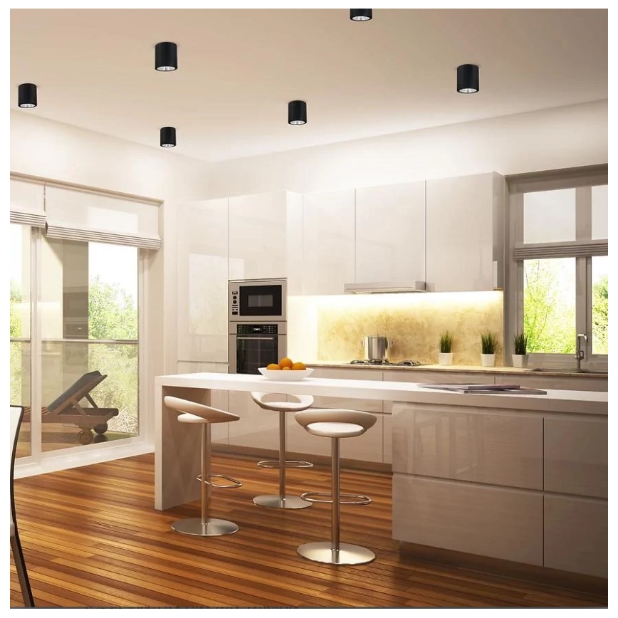 Iluminação de teto JUPITER 1xE27/20W/230V 181x165 mm