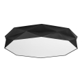 Iluminação de teto KANTOOR 6xE27/15W/230V preto