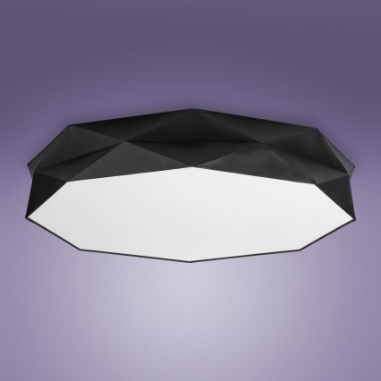 Iluminação de teto KANTOOR 6xE27/15W/230V preto