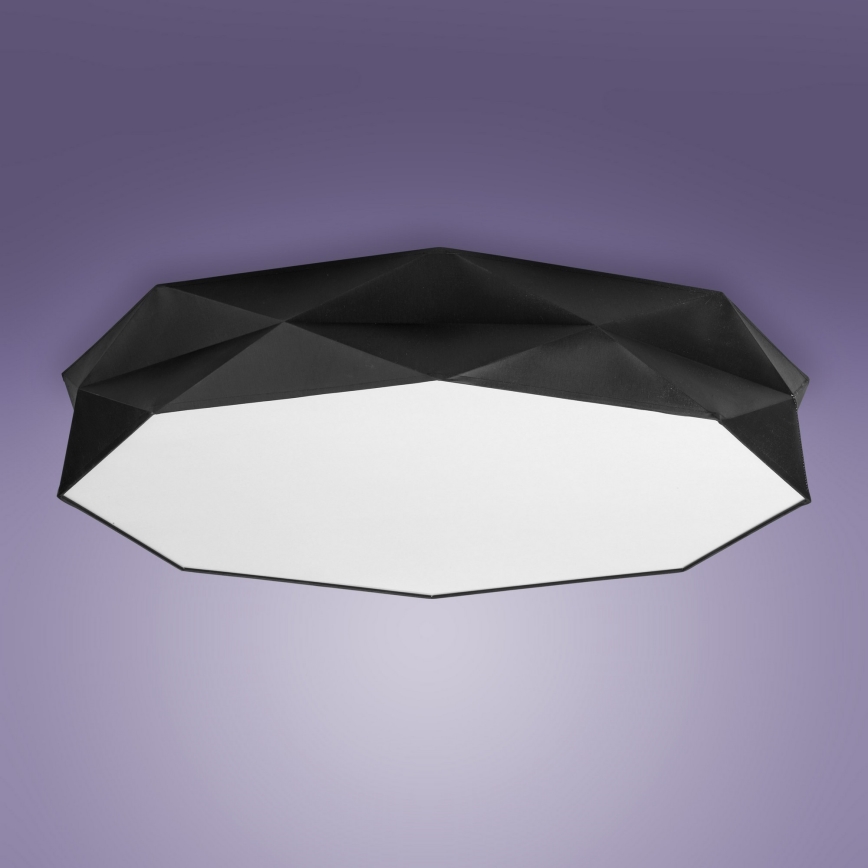 Iluminação de teto KANTOOR 6xE27/15W/230V preto