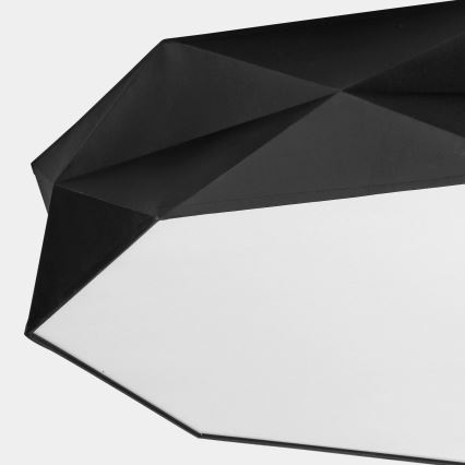 Iluminação de teto KANTOOR 6xE27/15W/230V preto