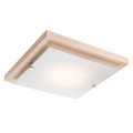 Iluminação de teto LED 1xLED/12W/230V faia - FSC certificado