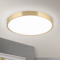 Iluminação de teto LED BULLY LED/28W/230V diâmetro 28 cm dourado