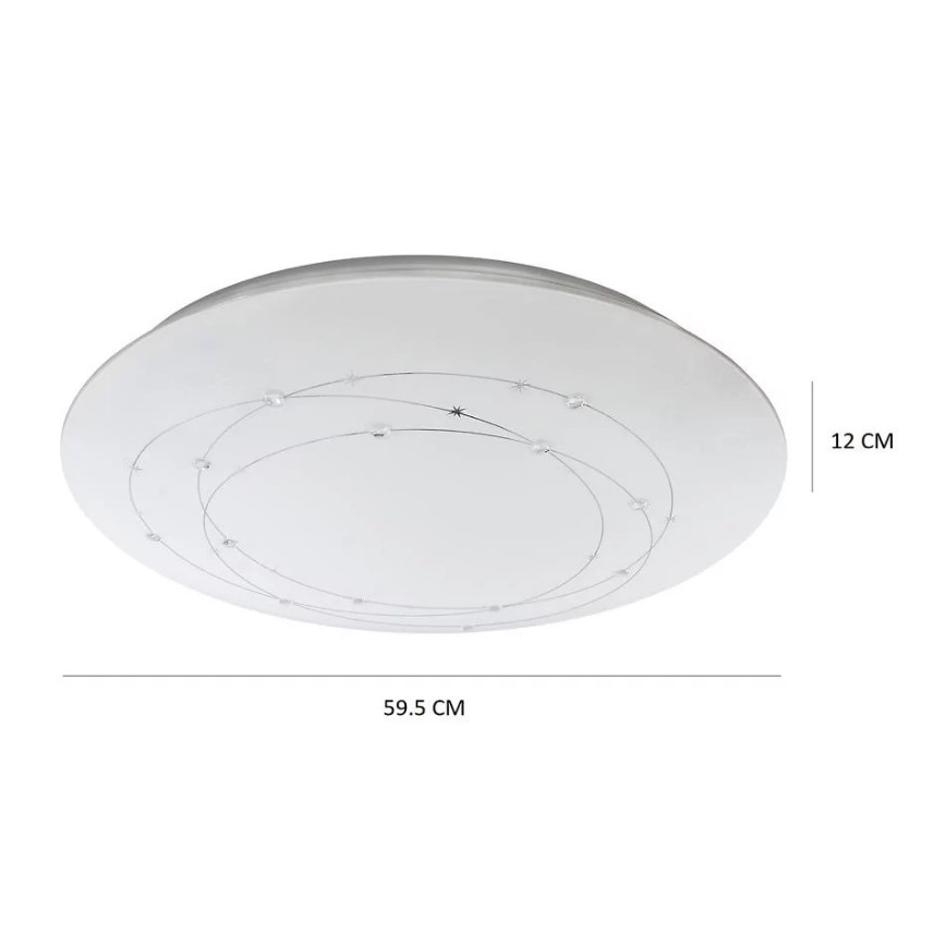 Iluminação de teto LED com regulação ATRIA com controlo remoto LED/48W/230V