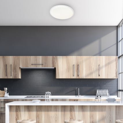 Iluminação de teto LED com regulação CRUZ com controlo remoto 1xLED/66W/230V 3300lm