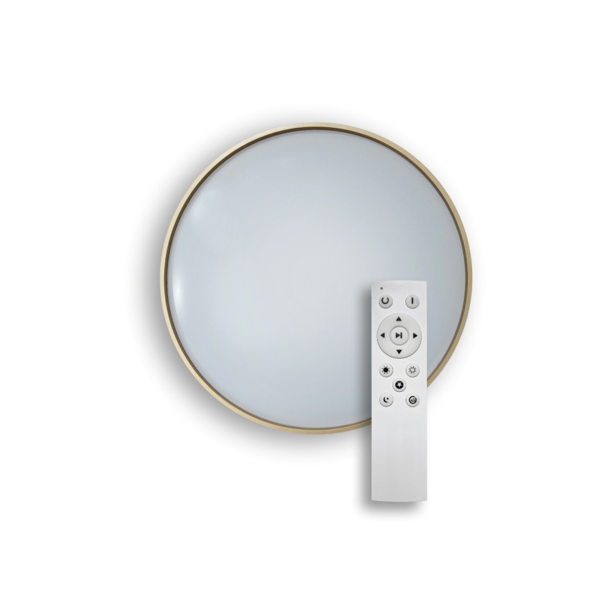 Iluminação de teto LED com regulação DRINA LED/36W/230V 2700-6500K diâmetro 50 cm + comando