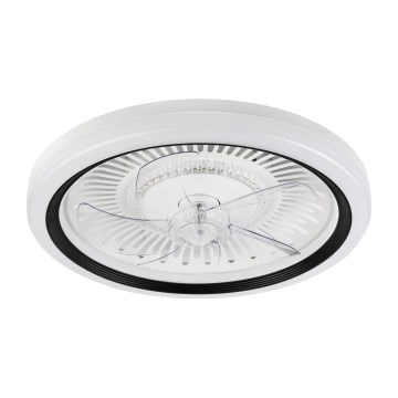 Iluminação de teto LED com regulação e ventoinha GEMMA LED/37W/230V branco + comando