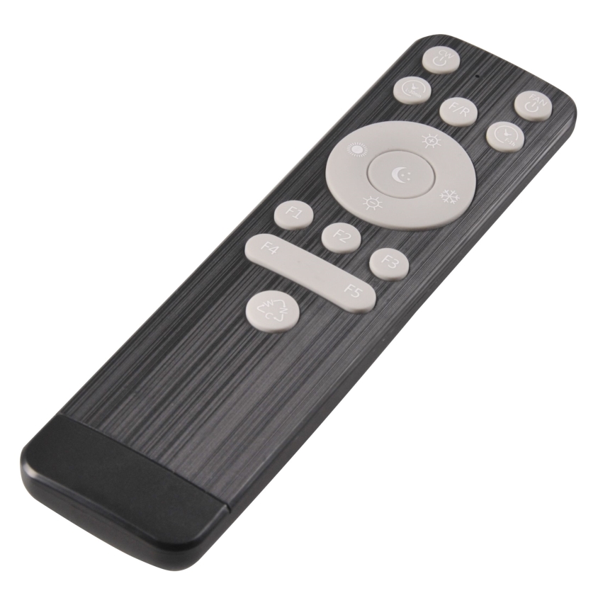 Iluminação de teto LED com regulação e ventoinha LED/48W/230V 3000-6500K preto + comando