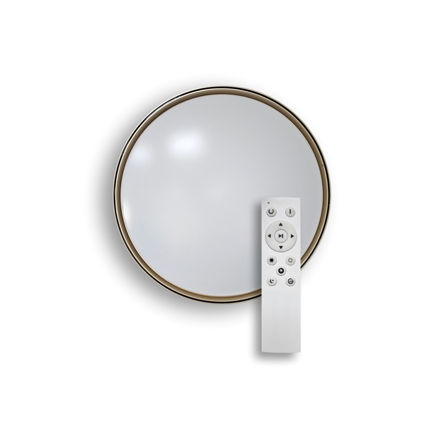 Iluminação de teto LED com regulação EBRO LED/36W/230V 2700-6500K diâmetro 50 cm + comando