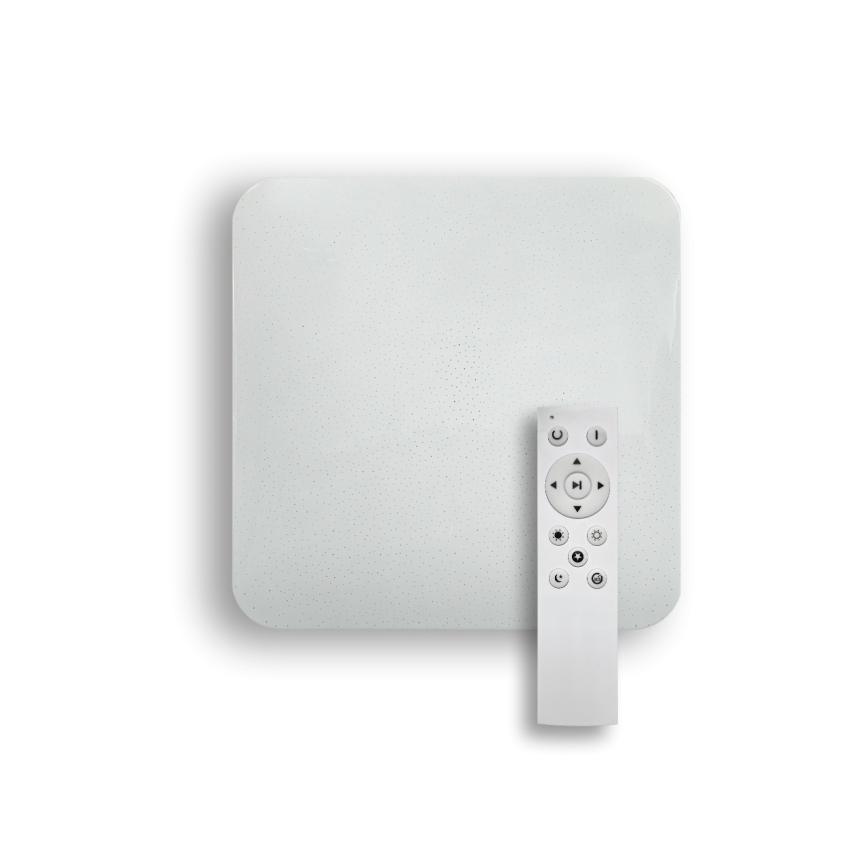 Iluminação de teto LED com regulação FLORA LED/36W/230V 2700-6500K 43x43 cm + comando