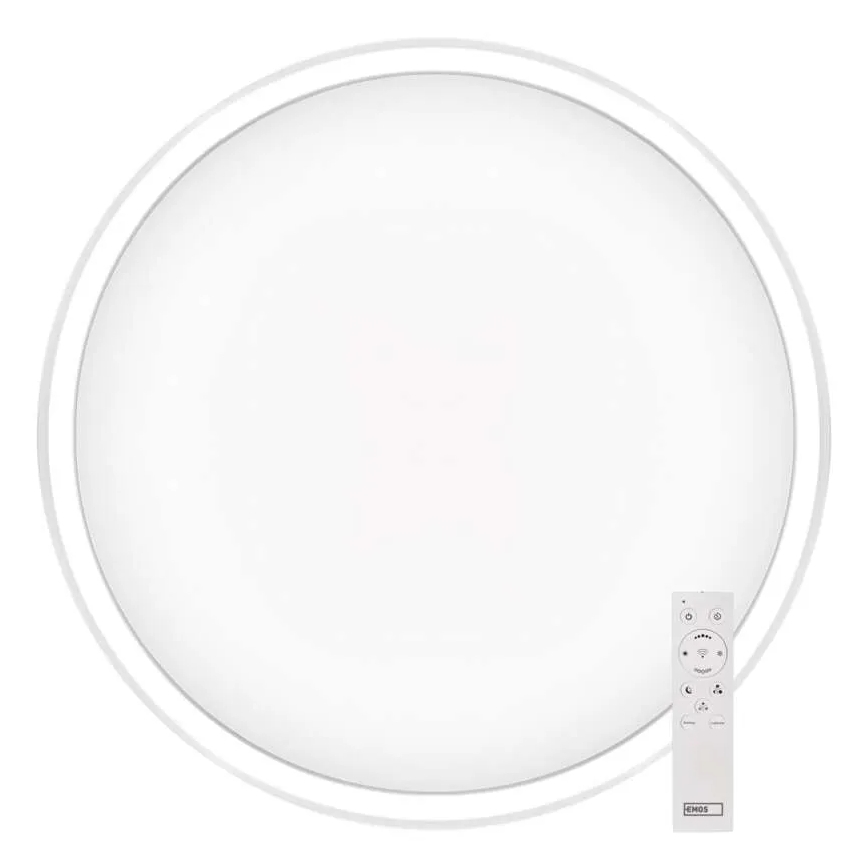 Iluminação de teto LED com regulação GoSmart LED/45W/230V diâmetro 50 cm 2700-6500K Wi-Fi Tuya + comando