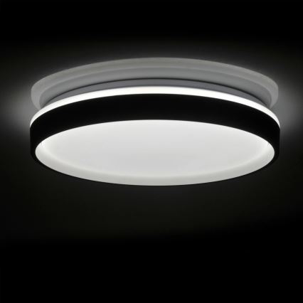 Iluminação de teto para casa de banho LED com regulação JADWIGA LED/42W/230V diâmetro 38,5 cm 3000-6000K IP44 + comando