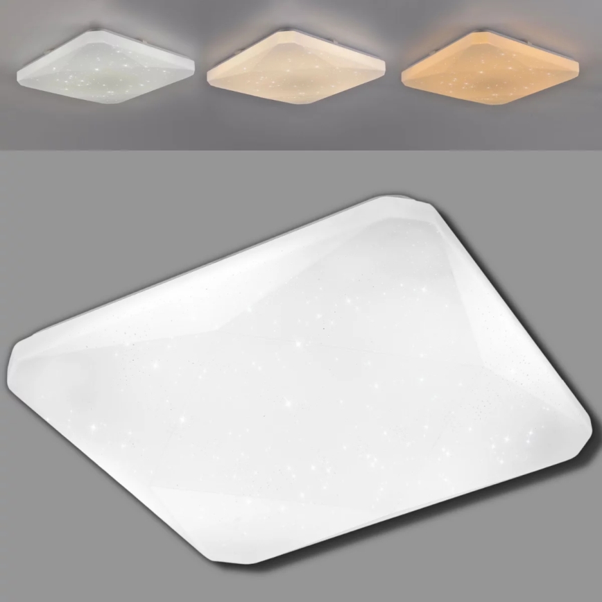 Iluminação de teto LED com regulação KASTOR com controlo remoto LED/72W/230V