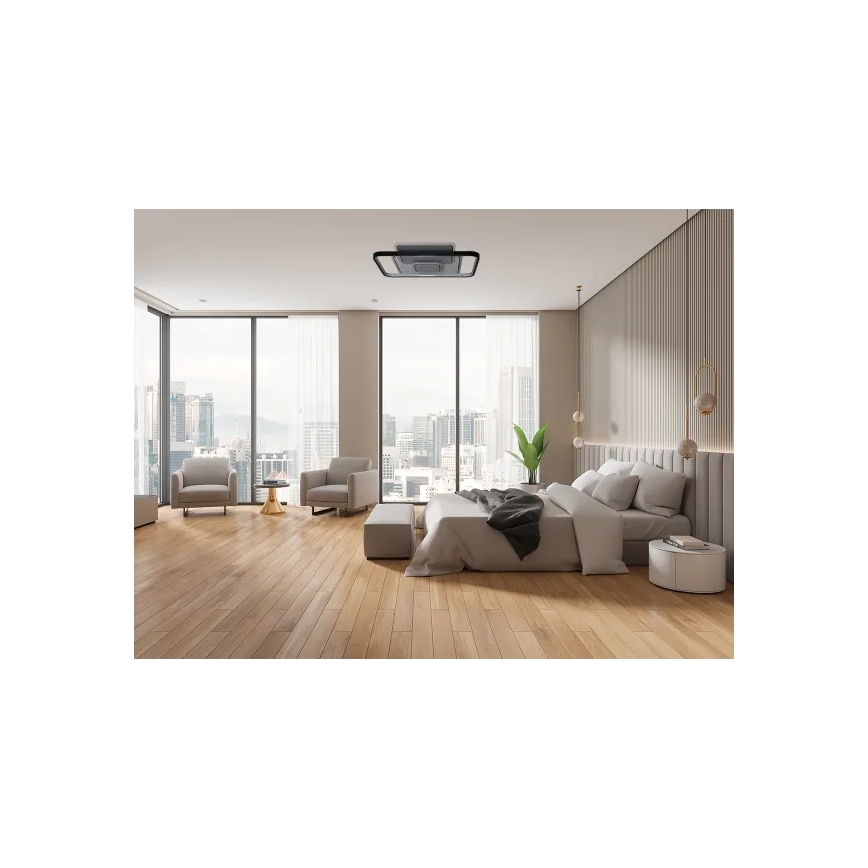 Iluminação de teto LED com regulação LED/110W/230V 3000-6500K branco + comando