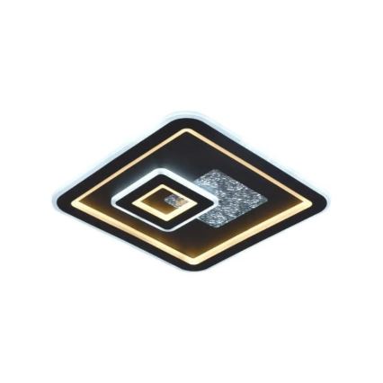 Iluminação de teto LED com regulação LED/110W/230V 3000-6500K preto + controlo remoto